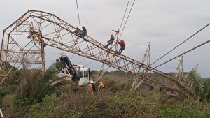 LA CFE RESTABLECIÓ AL 100% EL SUMINISTRO ELÉCTRICO DE LOS AFECTADOS POR EL FRENTE FRÍO 24 EN LOS ESTADOS DE VERACRUZ, OAXACA, TABASCO Y CHIAPAS